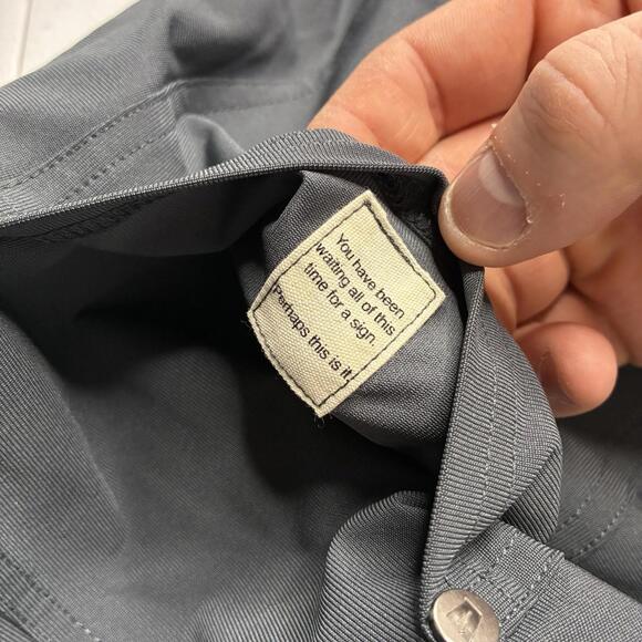 Vuori Meta Pants Mens 34x31 Gray Athletic Stretch Chino Casual V430 - Picture 8 of 8